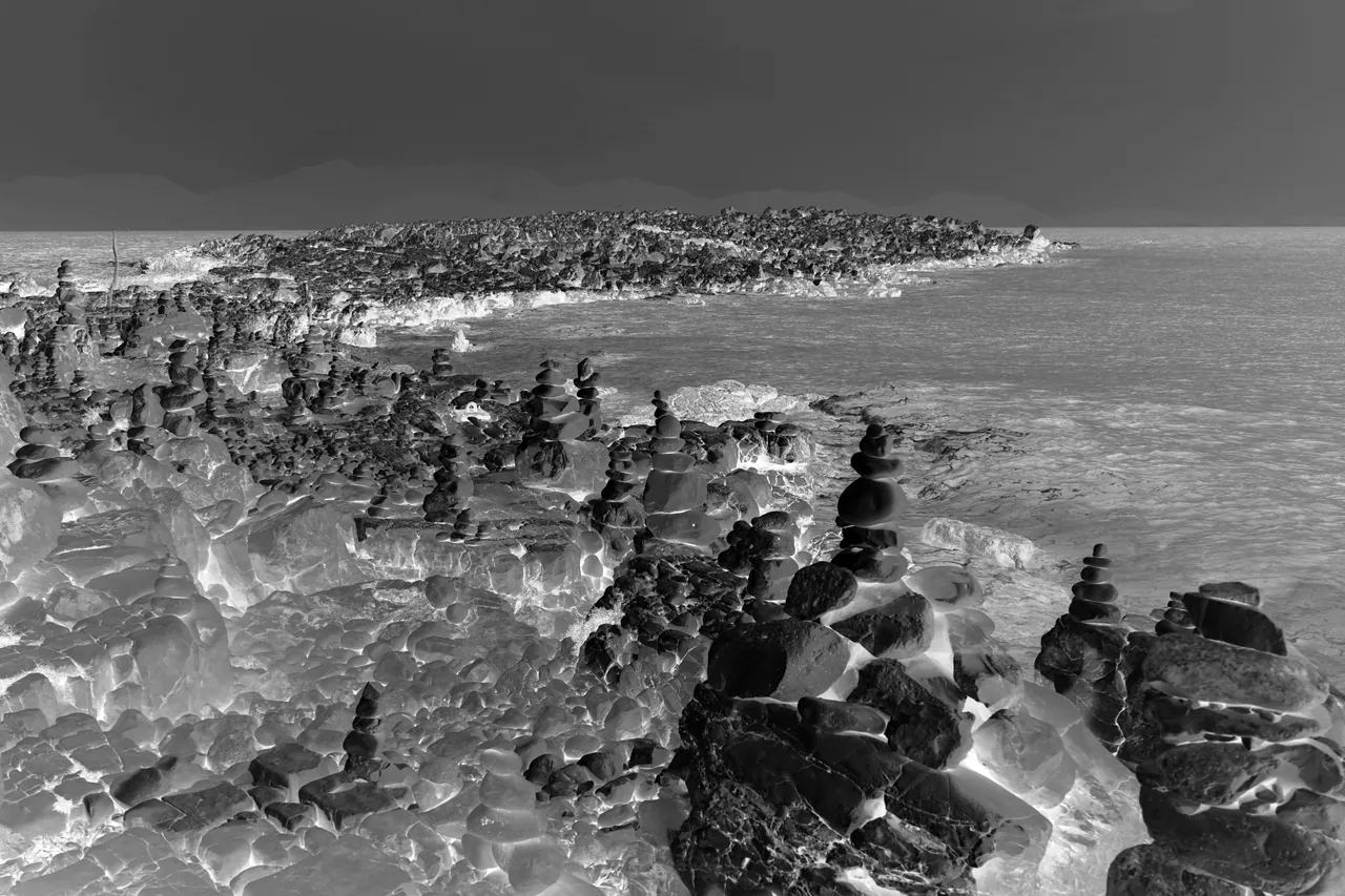 Paysages improbables — Cimetière des pierres — Céphalonie