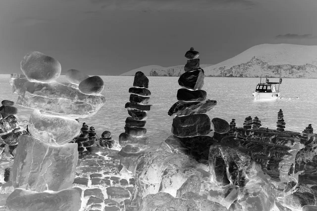 Paysages improbables — Cimetière des pierres — Céphalonie