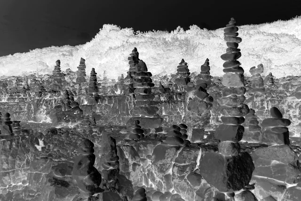 Paysages improbables — Cimetière des pierres — Céphalonie
